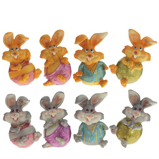 Копилка "Заяц", L10 W9 H14 см, 8в. - фото 388364