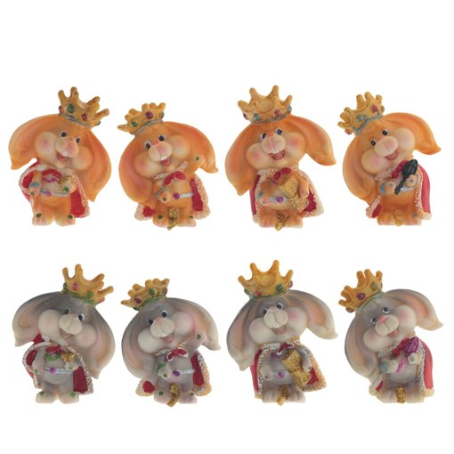 Магнит "Заяц", L6 W2 H7 см, 8в. - фото 388576