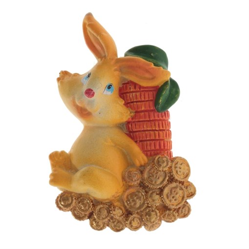 Изделие декоративное с магнитом «Заяц», L4,5 W1,5 H5 см - фото 388669