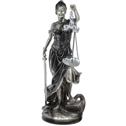 Фигурка декоративная "Фемида", L14 W17 H32 см - фото 389048