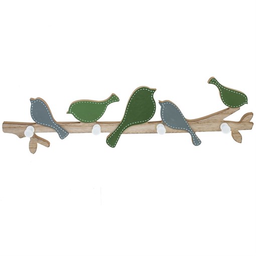 Вешалка на четыре крючка, L48 W4,5 H13 см - фото 389666