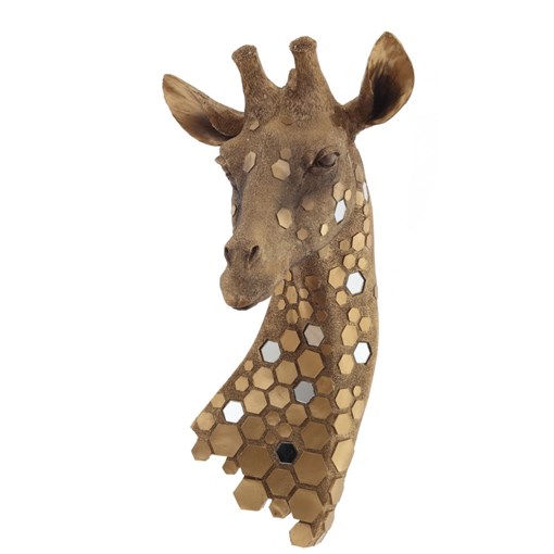 Панно "Жираф", L23 W21 H46 см - фото 390129