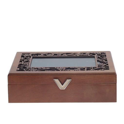 Шкатулка для украшений, L24 W16 H7 см - фото 390150