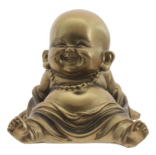 Фигурка декоративная "Будда", L8 W8 H7 см - фото 390176