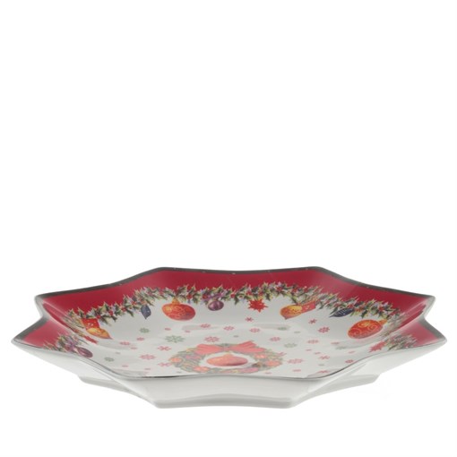 Тарелка, L30,5 W30,5 H3,5 см - фото 390227