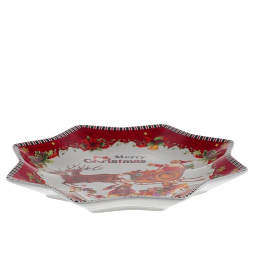 Тарелка, L23,5 W24,5 H2,5 см - фото 390231