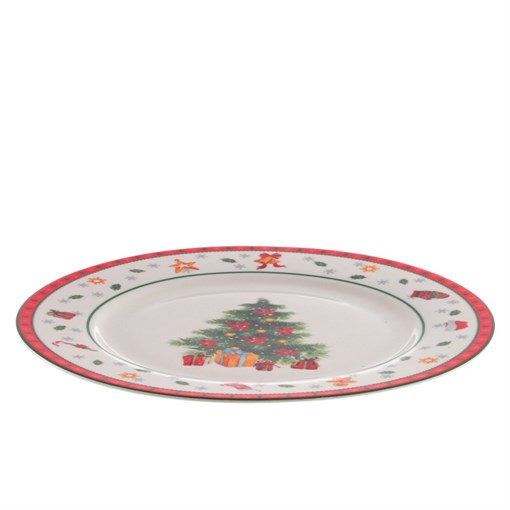 Тарелка, L27 W27 H2,5 см - фото 390244