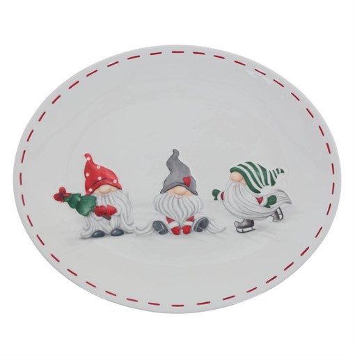 Тарелка, L30,5 W25 H2,5 см - фото 390284