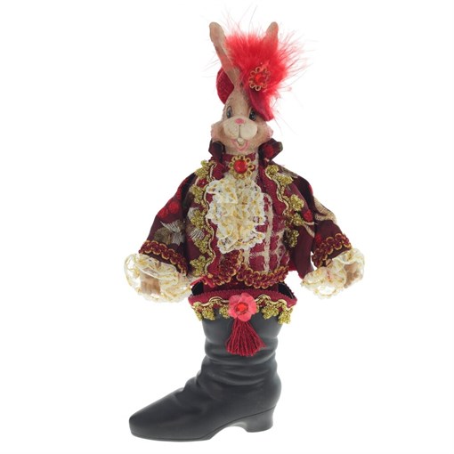 Игрушка набивная "Заяц", L12 W6 H30 см - фото 390542