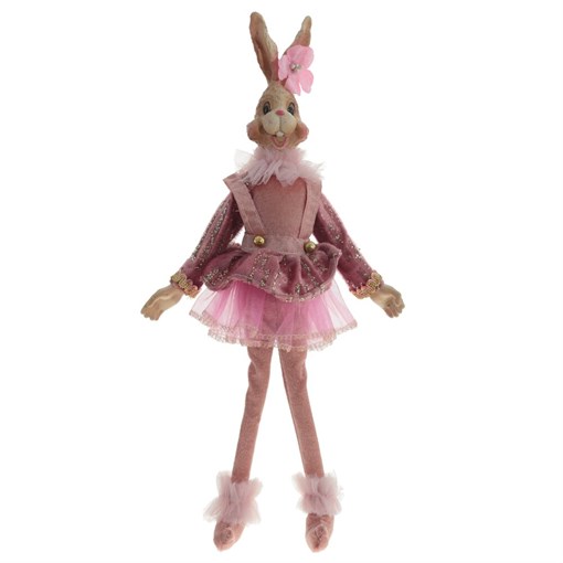 Игрушка набивная "Заяц", L11 W6 H35 см - фото 390580