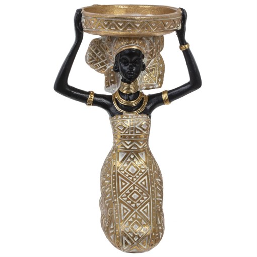 Блюдо "Африканка", L12,5 W11 H18,5 см - фото 390736