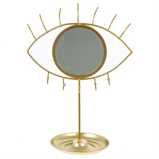 Зеркало настольное, L24 W14 H33 см - фото 390873