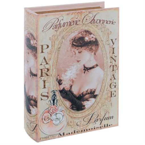 Шкатулка-книга, L18,5 W26 H6 см - фото 391059