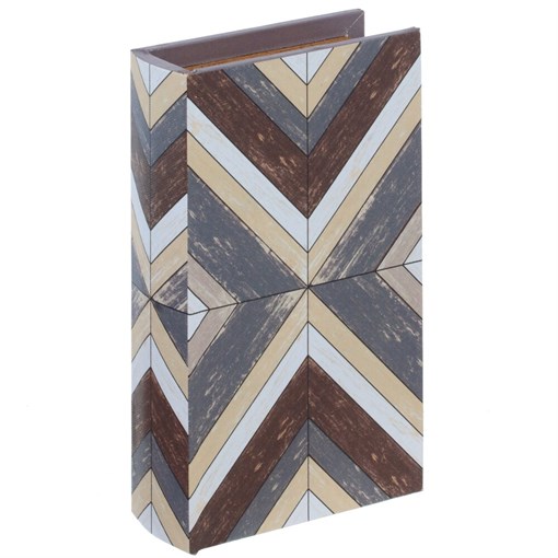Шкатулка-книга, L12 W20 H4 см - фото 391079