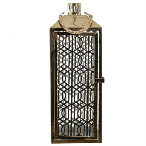 Подсвечник "Фонарь", L18 W18 H51 см - фото 391124