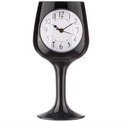 Часы настенные кварцевые "Chef kitchen" 35*17*5,5 см диаметр циферблата=12,5 см цвет:черный - фото 391187