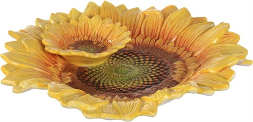 Блюдо "Подсолнух" 28*5 см - фото 391334