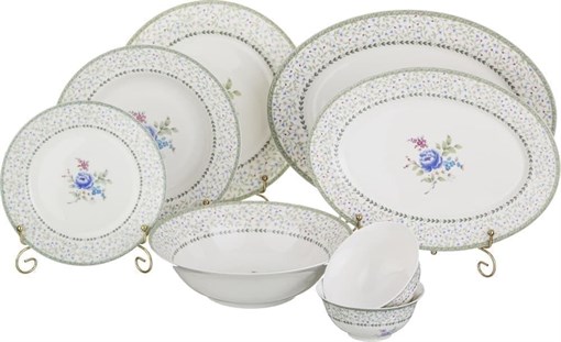 Сервиз обеденный lefard "Полевой цветок" 23 пр. на 6 пер. - фото 391362