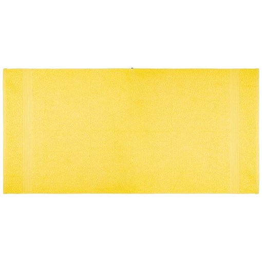 Полотенце махровое,70*140,лимонный - фото 391469