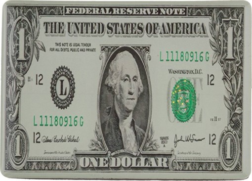 Магнит "Доллар" 7*5 см - фото 391490