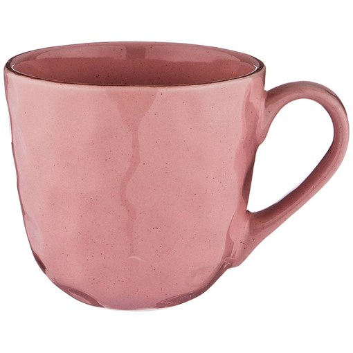 Кружка 320 мл коллекция "Отражение" цвет:розовая пудра - фото 391521