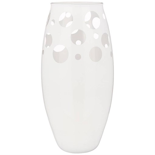 Ваза "Hypnotic white" H=26см - фото 391605