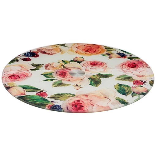 Тортовница вращающаяся "Винтаж.пионы" - фото 391638