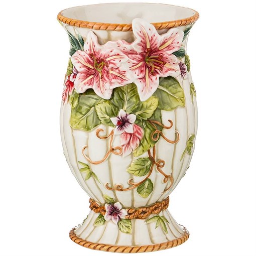 Ваза "Лилии"22 см - фото 391737