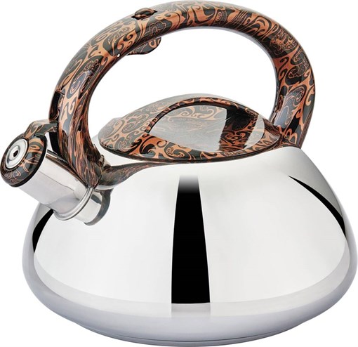 Чайник agness со свистком индукцион. капсульное дно 3,0 л - фото 391864