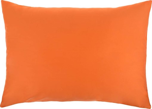 Наволочка "Бейсик" 70х50 см 100% хлопок, сатин, оранжевый - фото 391888