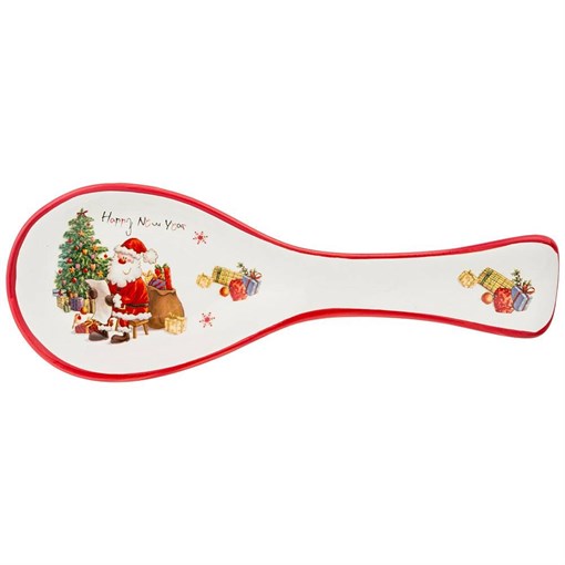 Подставка под ложку "С новым годом!" 25*9*2,5 см - фото 391924