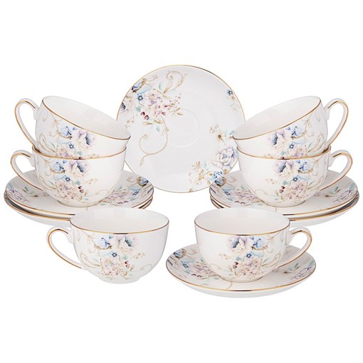Чайный набор "Завтрак у короля" на 6 персон 12пр. 280 мл - фото 392086