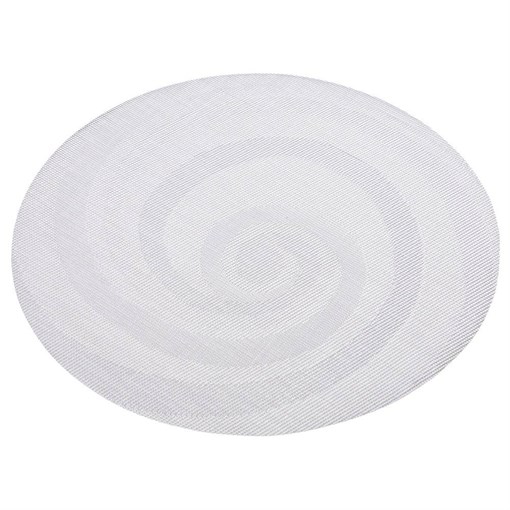 Набор подстановочных салфеток "Native" D=38 см из 4 шт цвет: белый - фото 392128