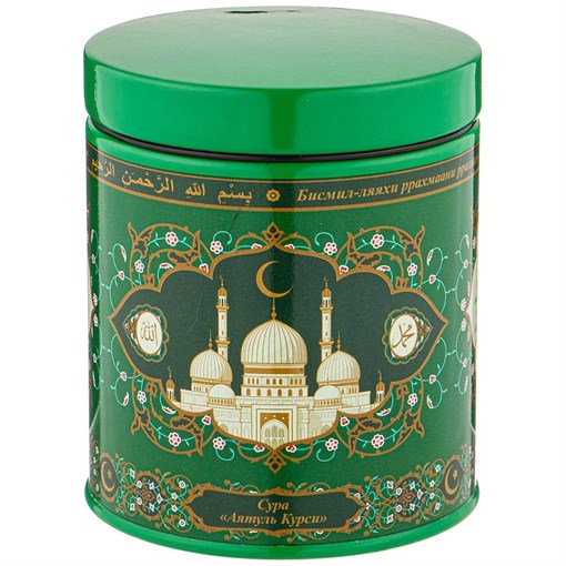 Емкость для сыпучих продуктов agness "Сура аятуль курси" д/сып. прод. d=10 см , выс=12 см - фото 392356