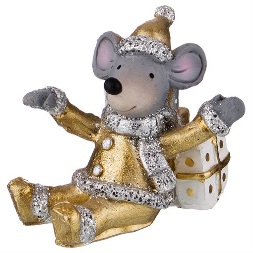 Фигурка "Мышь" 5*6*5,5 см - фото 392372