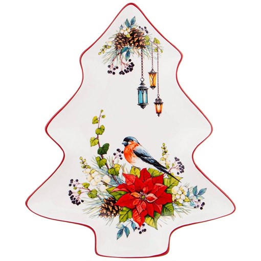 Тарелка сервировочная lefard торжество 29*24*2,5 см - фото 392452