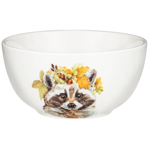 Салатник lefard "Лесная сказка" енот 15*7,6 см - фото 392470