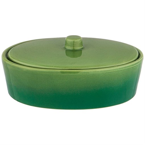 Блюдо для запекания с крышкой 800 мл / 20*14,5*8 см - фото 392547