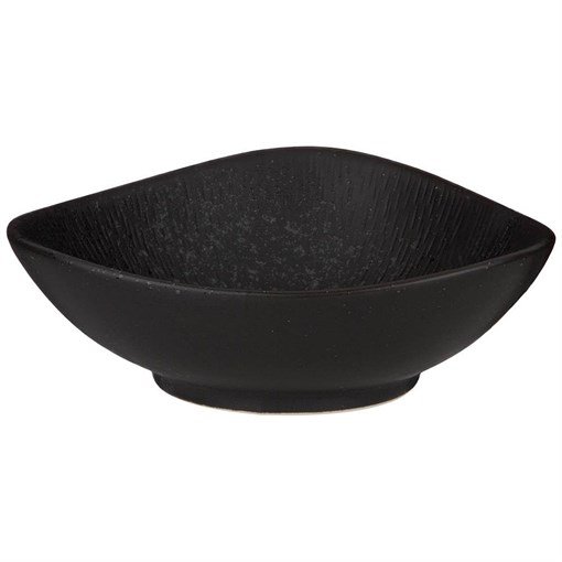 Салатник треугольный bronco "Midnight" 16,5*5,5 см - фото 392568