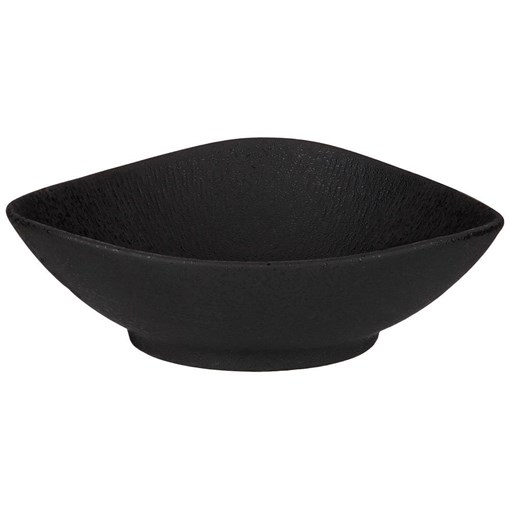 Салатник треугольный bronco "Midnight" 20,5*6,5 см - фото 392573