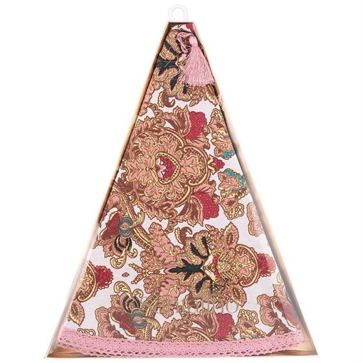 Полотенце круглое кухонное d75 см "Этника", 100% хлопок, белый, - фото 392698