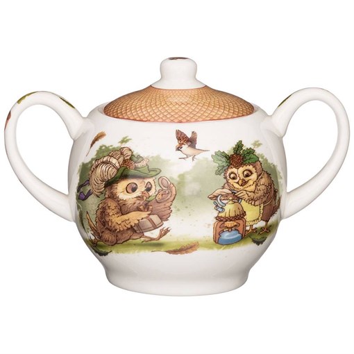 Сахарница lefard "Совы" 400 мл - фото 392731