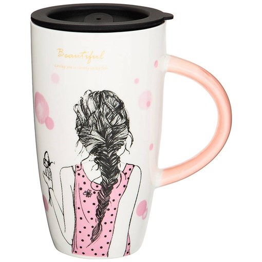 Кружка lefard "Fashion princess" 620 мл - фото 392778