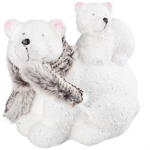 Фигурка "Медведи" 11*11*13.5 см - фото 392813