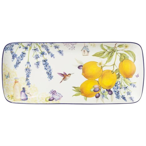 Блюдо lefard "Прованс лаванда" прямоуг. 30,5 см - фото 392872