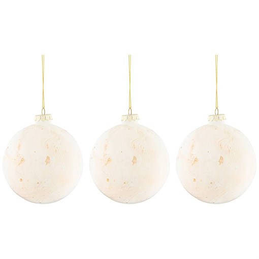 Набор елочных шаров из 3-х шт коллекция "Ко см ос" D=10 см - фото 392953