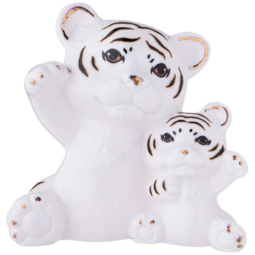 Фигурка "Тигрята" 9*5,5*8,5 см - фото 393070