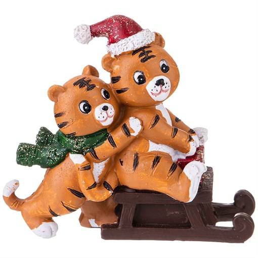 Фигурка "Тигрята" 10,5*4,5*9 см - фото 393237