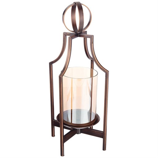 Подсвечник коллекция "Лофт" 17*17*41 см - фото 393283