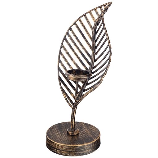 Подсвечник коллекция "Флора" 15*15*36 см - фото 393313